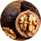 Black walnut hulls