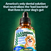 PawSups Fresh Breath Cleansing Drops