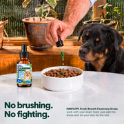 PawSups Fresh Breath Cleansing Drops