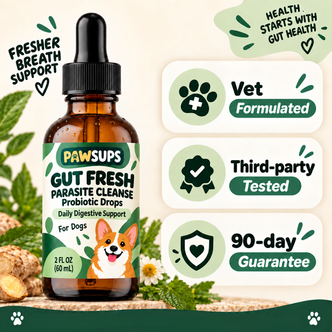 PawSups Parasite Cleanse Drops