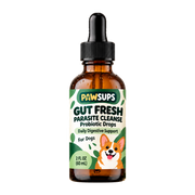 PawSups Parasite Cleanse Drops bottle