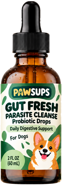 1 free bottle of PawSups Parasite Cleanse Drops