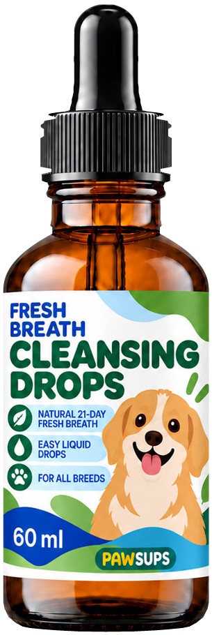 PawSups Fresh Breath Cleansing Drops
