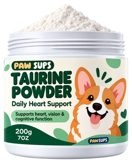 1 free jar of PawSups Taurine Powder